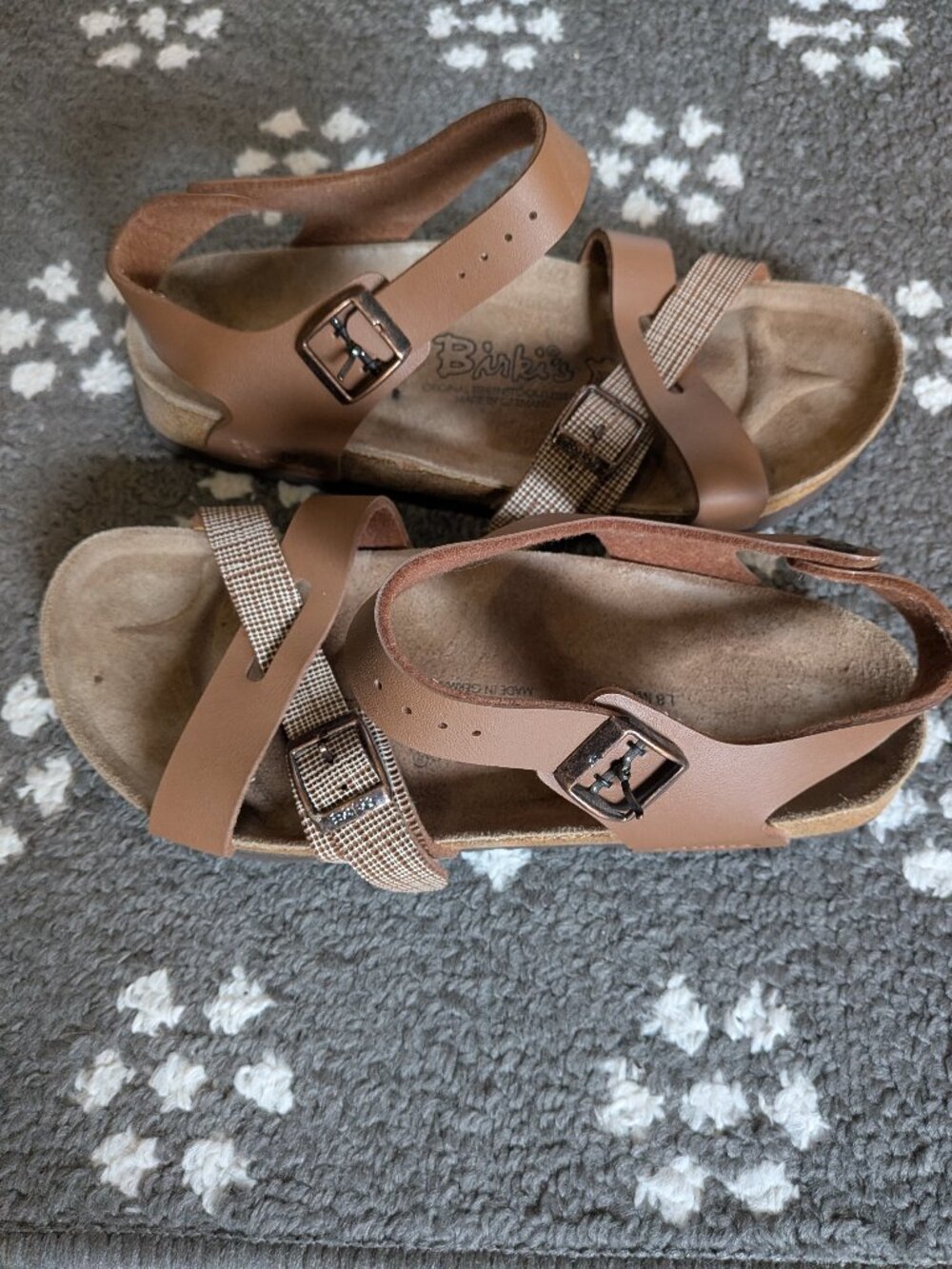 Birki’s by Birkenstock "Lillie" Strappy Cork Sandals - Size 39 sz 9